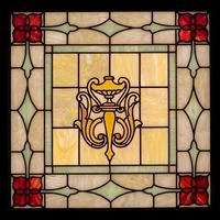 Golden Chalice with Floral Corners