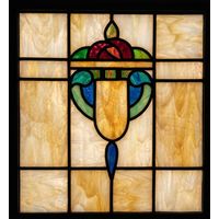 Art Nouveau Floral Medallion