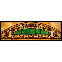 Rose and Vine Arch Transom