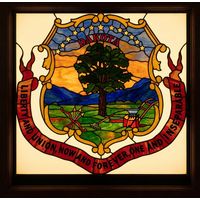 North Dakota State Seal Crest