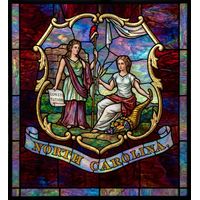 North Carolina State Seal Allegory