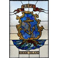 Rhode Island State Seal with Anchor
