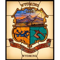 Wyoming State Seal Emblem