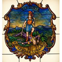 Seal of Virginia with Virtus