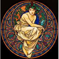 Maiden with Laurel Wreath