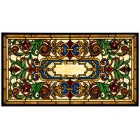 Victorian Scrollwork and Floral Border