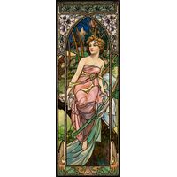 Maiden in Nature's Embrace