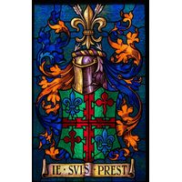 Heraldic Crest with Motto