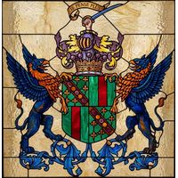 Griffin Crest Heraldic Emblem
