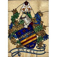 Heraldic Coat of Arms with Bees