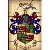 Heraldic Crest with Motto