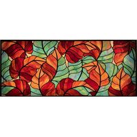 Autumn Foliage in Crimson and Amber