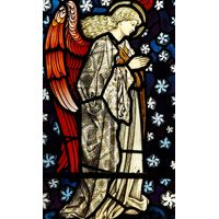 Radiant Seraph in Prayer