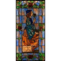 Gather Ye Rosebuds Victorian Woman