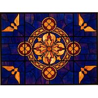 Floral Medallion with Celtic Accents