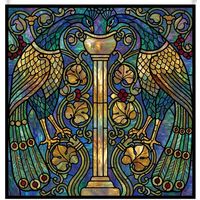 Peacock Garden Fountain Decorative Insert