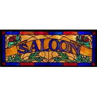 Vintage Saloon Lettering Insert