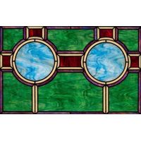 Dual Medallion Geometric Art