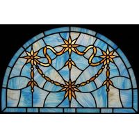 Golden Stars and Celestial Swags