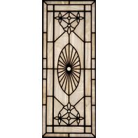 Sunburst Medallion with Geometric Flourishes