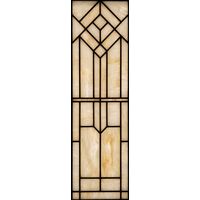 Geometric Amber Prairie Design