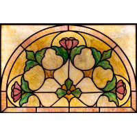 Floral Arch in Amber and Rose