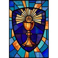 Eucharistic Chalice with IHS Symbol