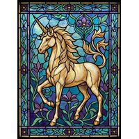 Majestic Unicorn in Enchanted Forest