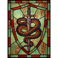 Serpent and Sword Crest