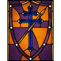 Cross of Lorraine with Spear