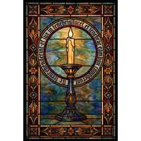 Candle and Latin Scripture