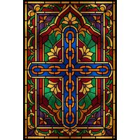 Cross Formed of Chains