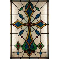 Ornate Cross with Jewel-Toned Accents