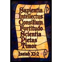 Seven Gifts of the Holy Spirit Scroll
