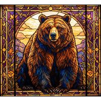 Grizzly Bear in Golden Light