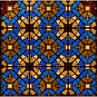 Geometric Lattice in Cobalt and Amber