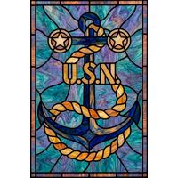 U.S. Navy Anchor and Rope