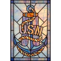 USN Anchor with Rope