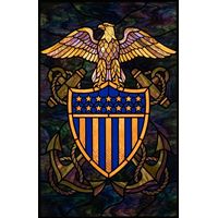 American Eagle and Shield Emblem