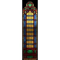 Gothic Lattice in Primary Hues