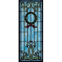 Wreath and Ribbon Medallion