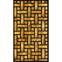 Amber Woven Lattice