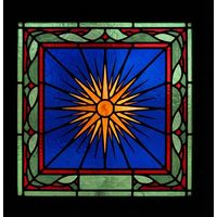 Radiant Sunburst Star