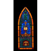 Cross and Open Bible