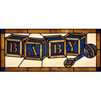 Baby Blocks and Rattle