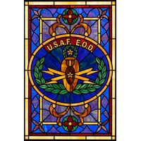U.S.A.F. E.O.D. Insignia