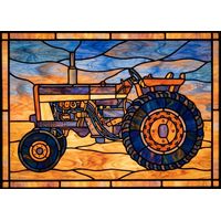 Rustic Farm Tractor