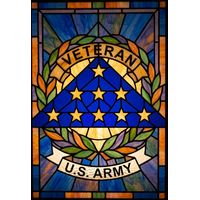 U.S. Army Veteran Folded Flag Tribute