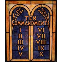 The Ten Commandments Tablets