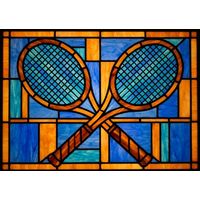Crossed Tennis Rackets